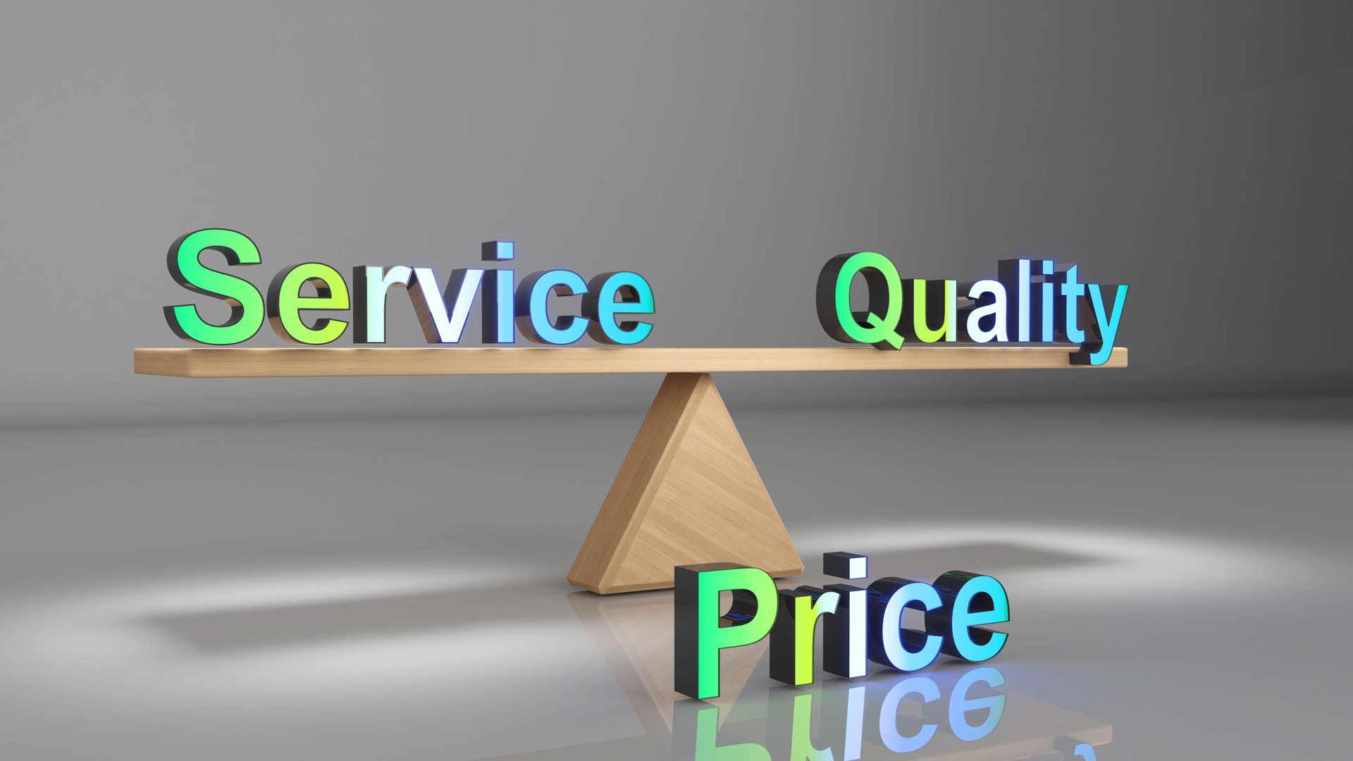 to run a service firm while considering quality and fair pricing.,business investment finance,3d rendering